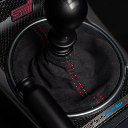 Billetworkz Premium Alcantara Shift Boot – Subaru STI 2015–2021