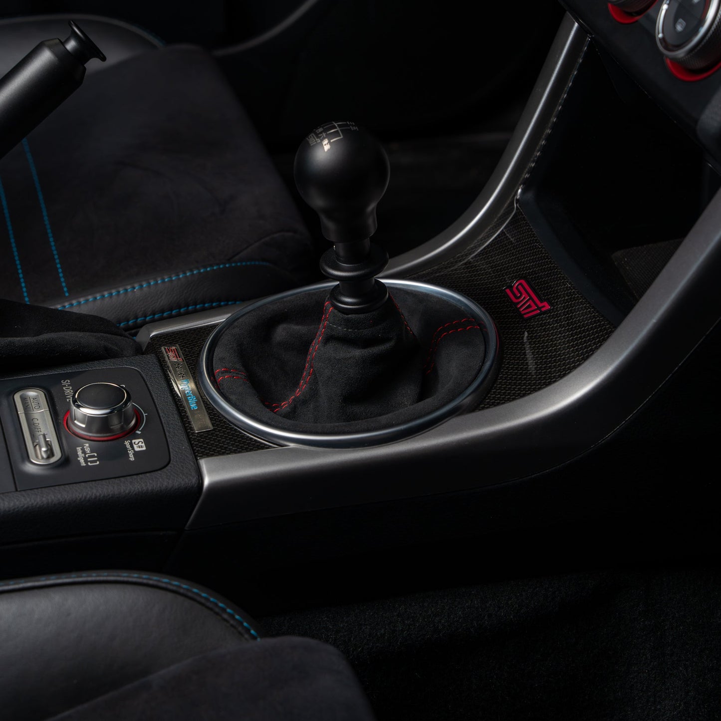 Billetworkz Premium Alcantara Shift Boot – Subaru STI 2015–2021