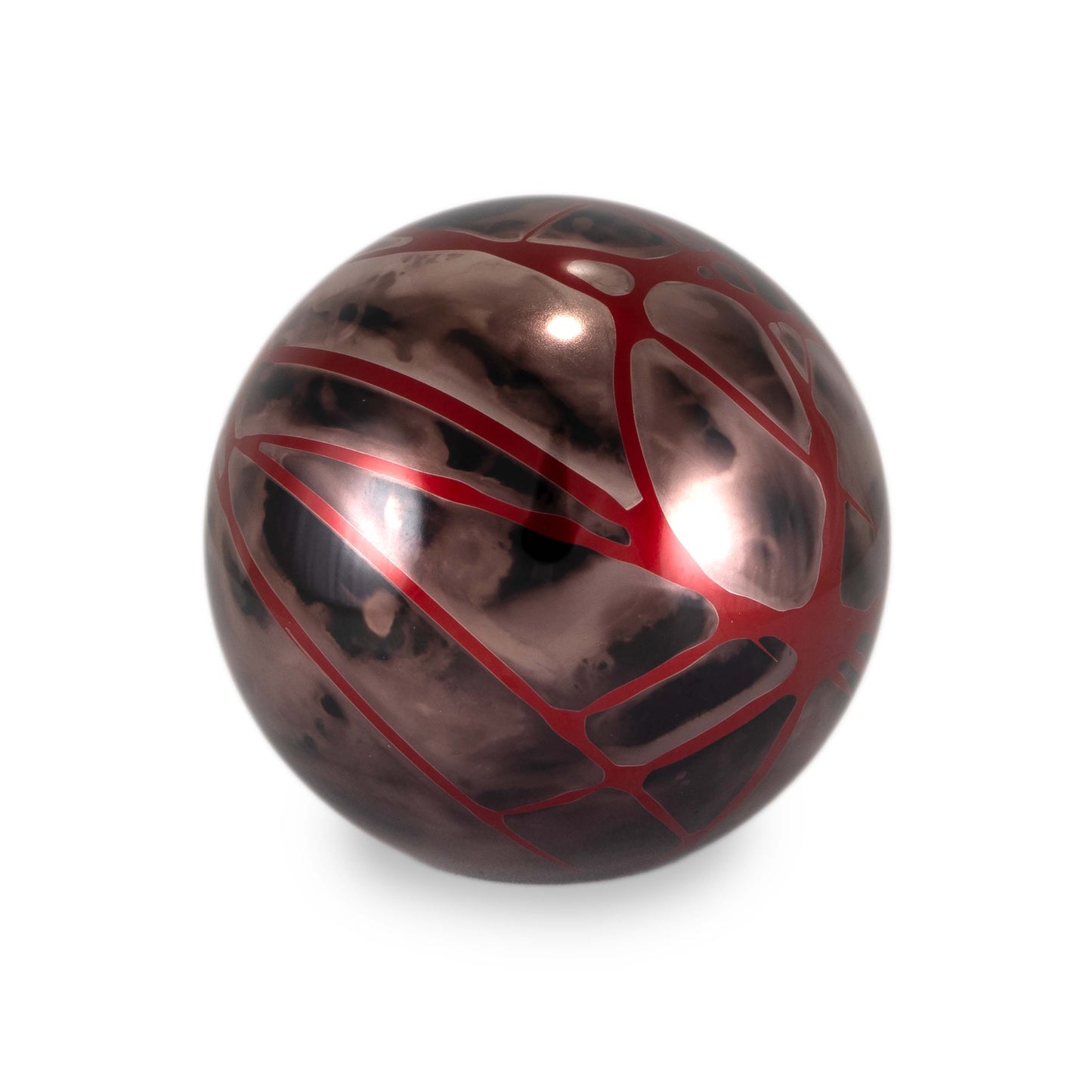 Billetworkz Automatic Shifter - Black Smoke w/ Red Splash - Fits Subaru CVT: WRX (15–21), Crosstrek (13–23), Forester (14–18), Impreza (12–23), Legacy/Outback (10–14) - Graveyard Performance