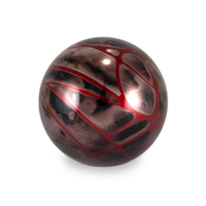 Billetworkz Automatic Shifter - Black Smoke w/ Red Splash - Fits Subaru CVT: WRX (15–21), Crosstrek (13–23), Forester (14–18), Impreza (12–23), Legacy/Outback (10–14) - Graveyard Performance