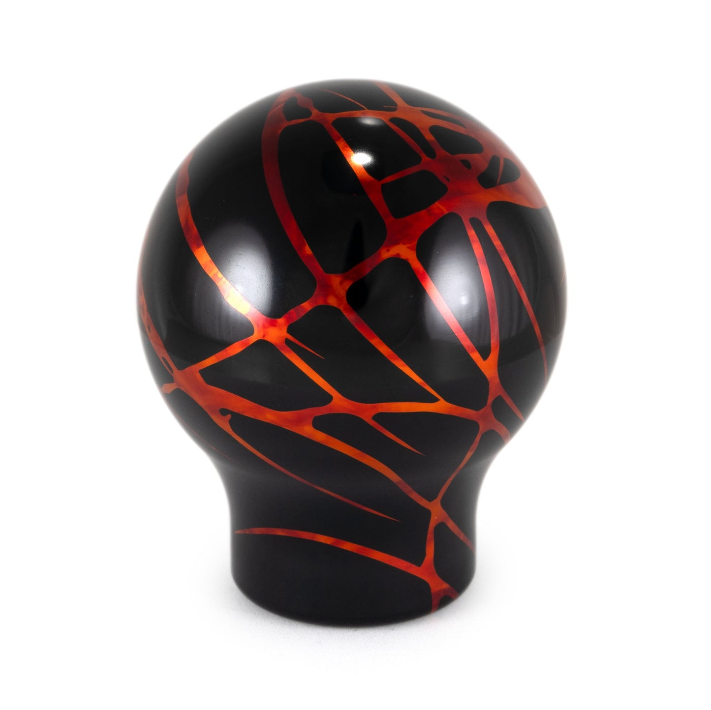 Billetworkz Automatic Shifter - Black w/ Fire Splash - Fits Subaru CVT: WRX (2022+), Crosstrek (2024), Forester (2025+), Impreza (2024), Legacy/Outback (2015+) - Graveyard Performance