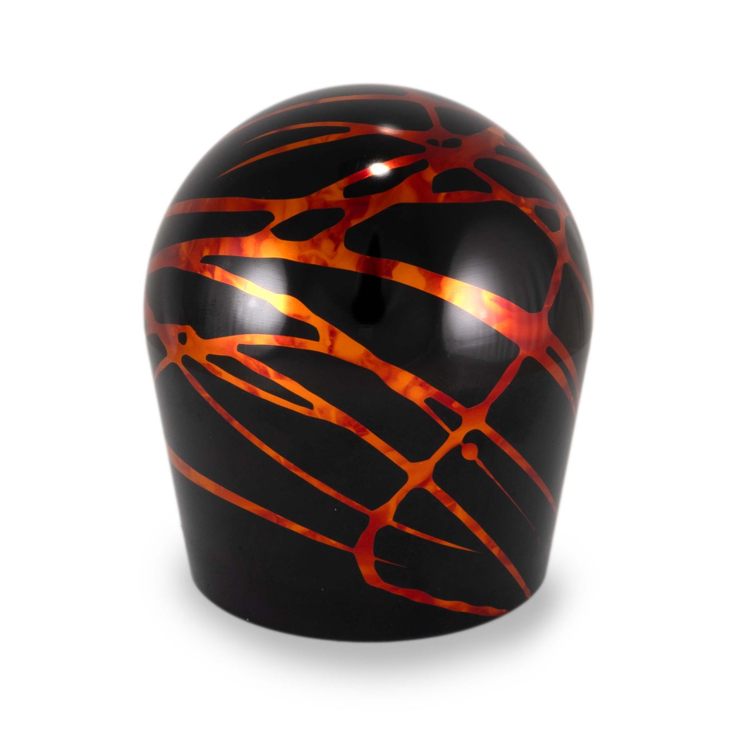 Billetworkz Automatic Shifter - Black w/ Fire Splash - Fits Subaru CVT: WRX (2022+), Crosstrek (2024), Forester (2025+), Impreza (2024), Legacy/Outback (2015+) - Graveyard Performance