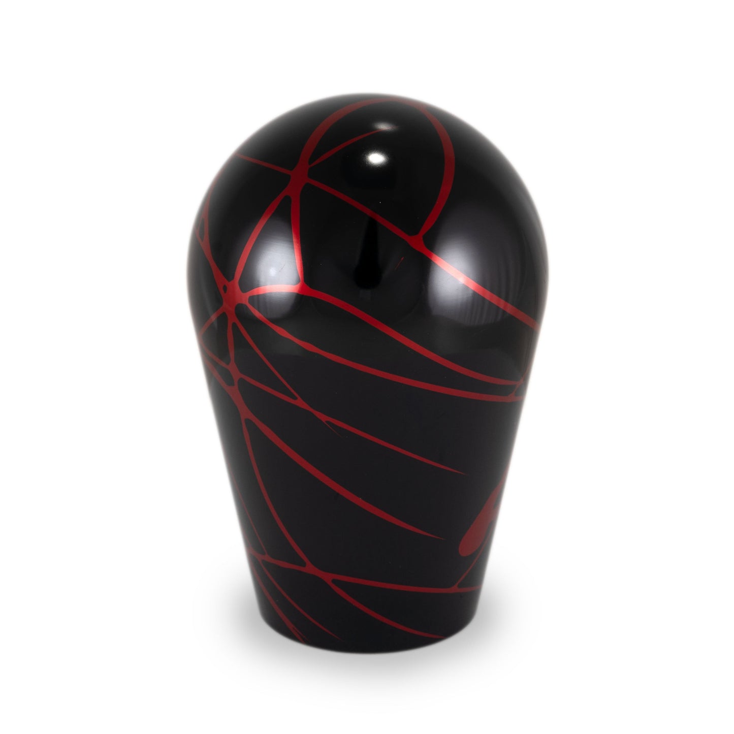Billetworkz Automatic Shifter - Black w/ Red Splash - Fits Subaru CVT: Forester (2019-2024) - Graveyard Performance