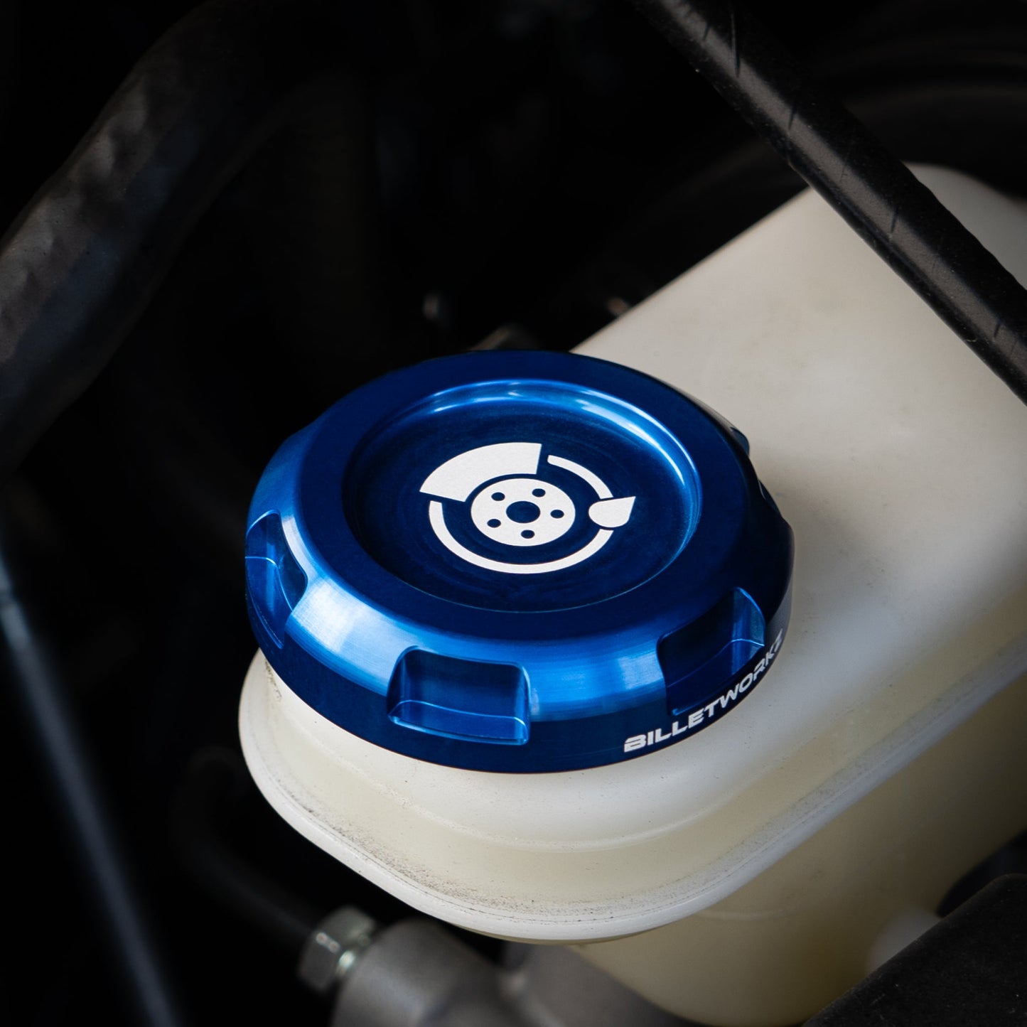 Billetworkz Engine Bay Caps Subaru STI 2015-2021 - Graveyard Performance