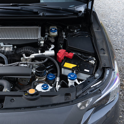 Billetworkz Engine Bay Caps Subaru STI 2015-2021 - Graveyard Performance