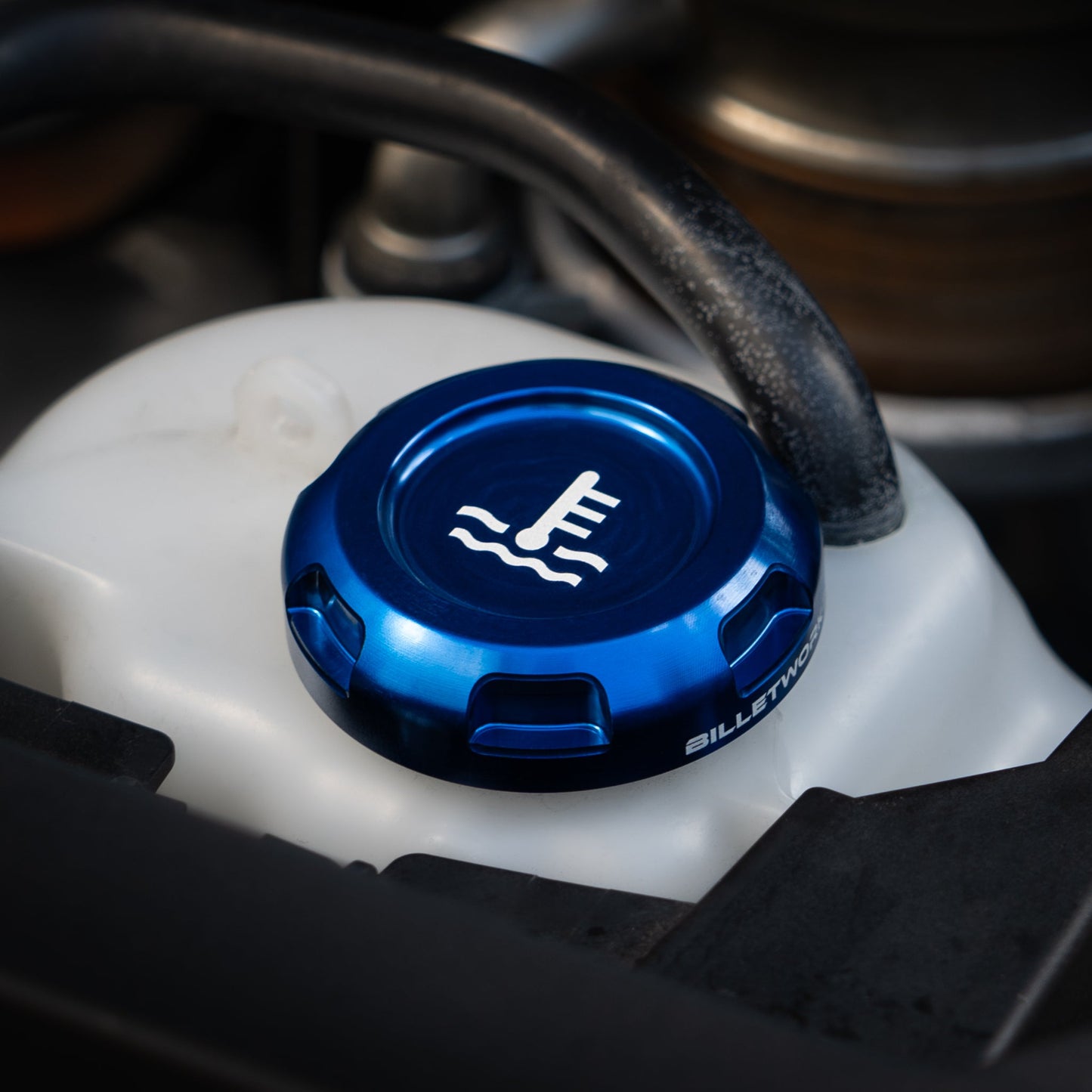 Billetworkz Engine Bay Caps - Subaru WRX/STI 2008-2014 - Graveyard Performance