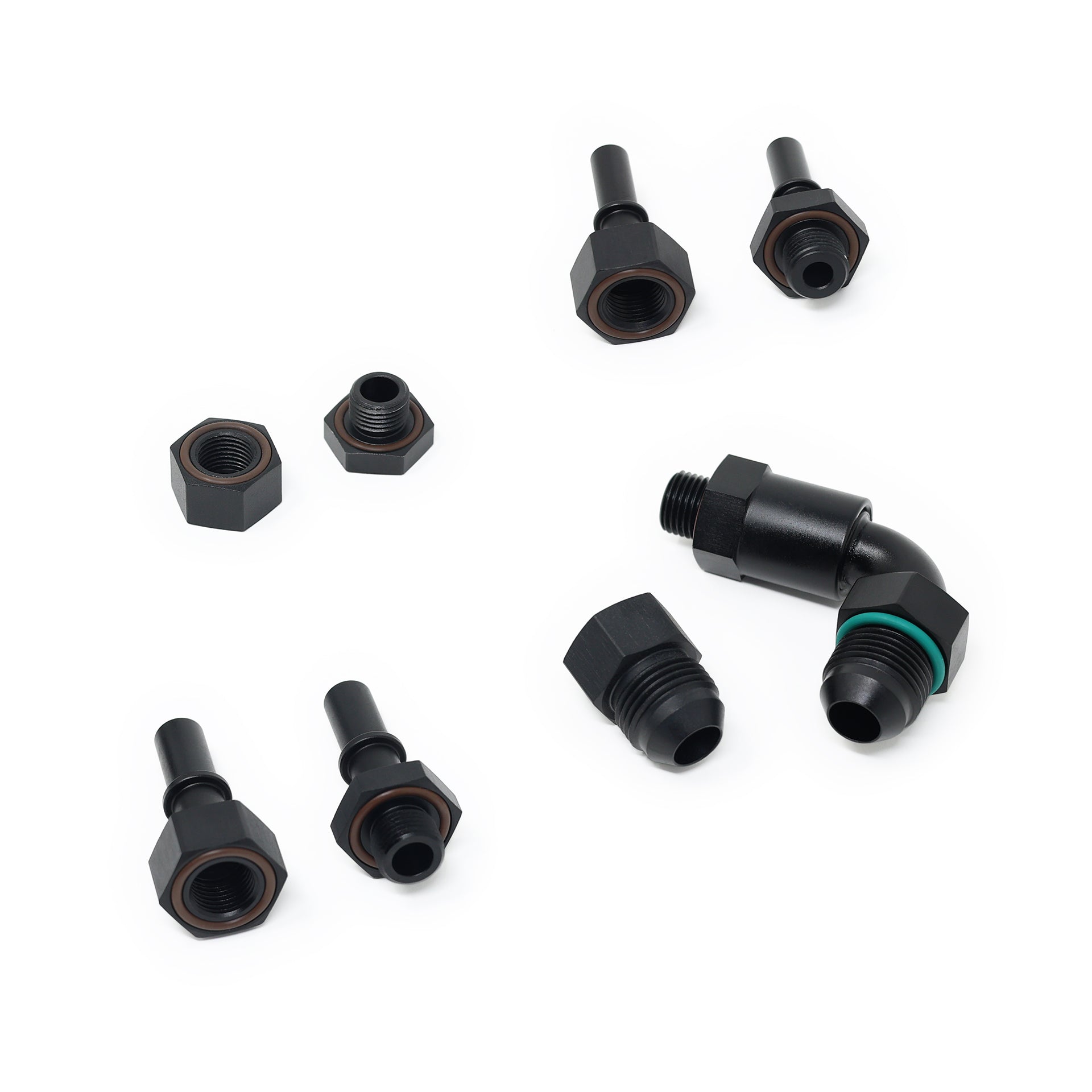 Billet Top Hat Bulkhead Fittings - Graveyard Performance