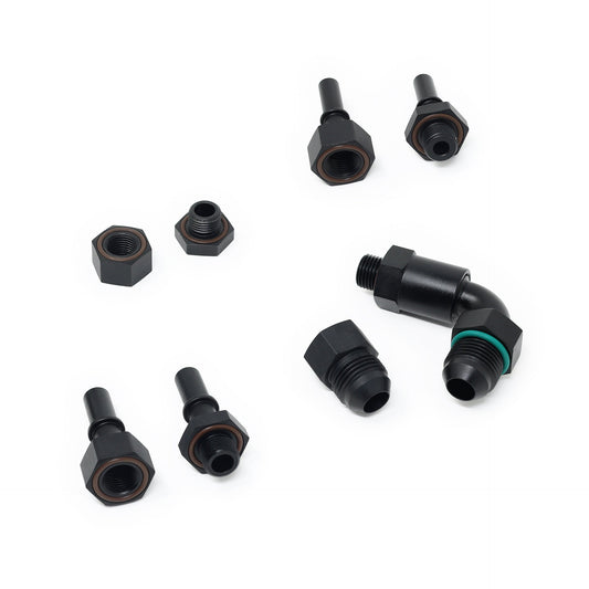 Billet Top Hat Bulkhead Fittings - Graveyard Performance