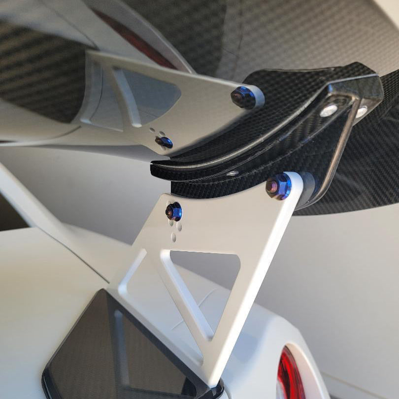 JDC Titanium Hardware for APR Wing End Plates | Universal