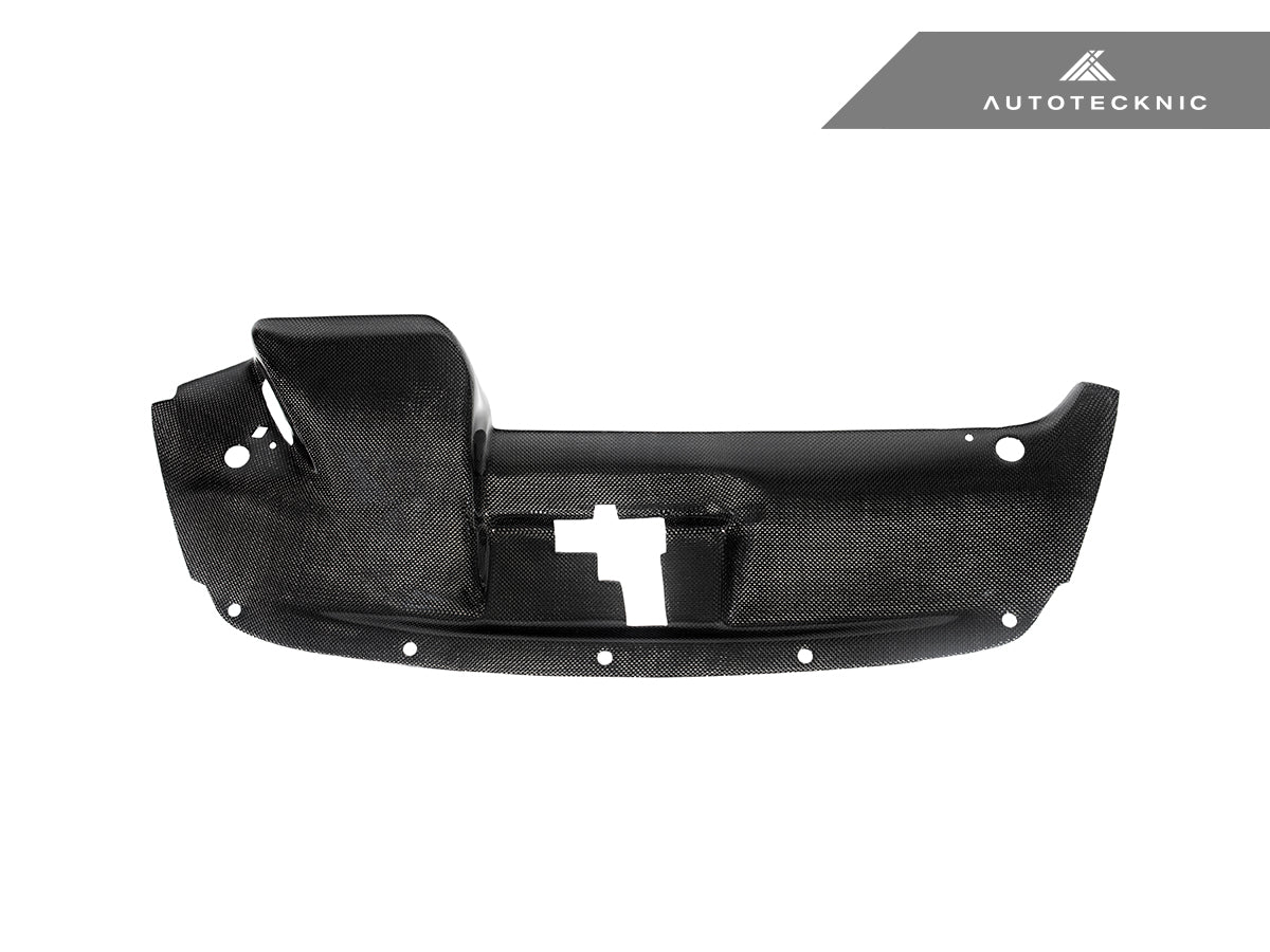 AutoTecknic Dry Carbon Fiber Cooling Shroud - Honda S2000 - Graveyard Performance
