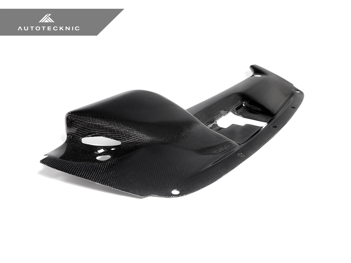 AutoTecknic Dry Carbon Fiber Cooling Shroud - Honda S2000 - Graveyard Performance