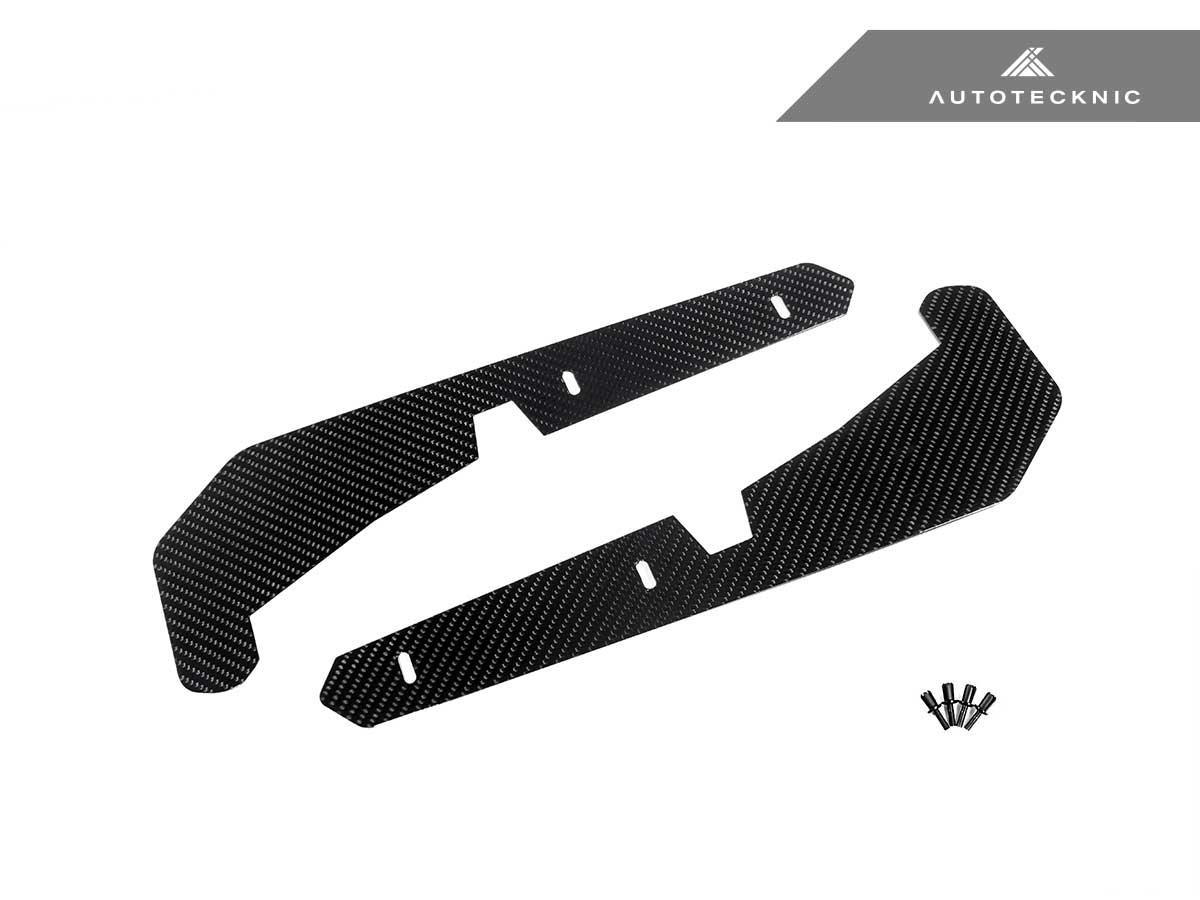 AutoTecknic Carbon Fiber Front Splash Guards - G90/ G99 M5 - Graveyard Performance