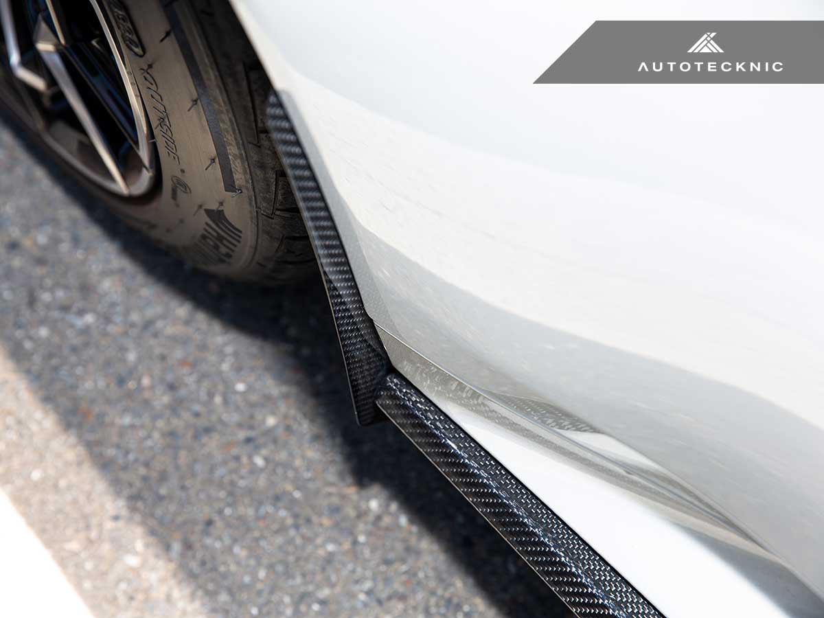 AutoTecknic Carbon Fiber Front Splash Guards - G90/ G99 M5 - Graveyard Performance