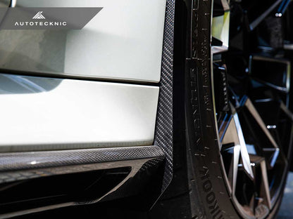 AutoTecknic Carbon Fiber Front Splash Guards - G90/ G99 M5 - Graveyard Performance