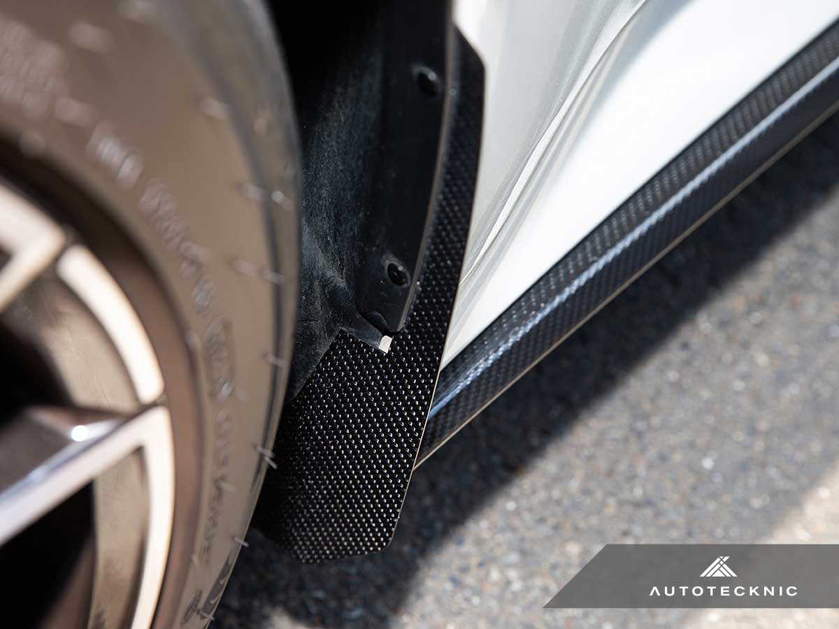 AutoTecknic Carbon Fiber Front Splash Guards - G90/ G99 M5 - Graveyard Performance