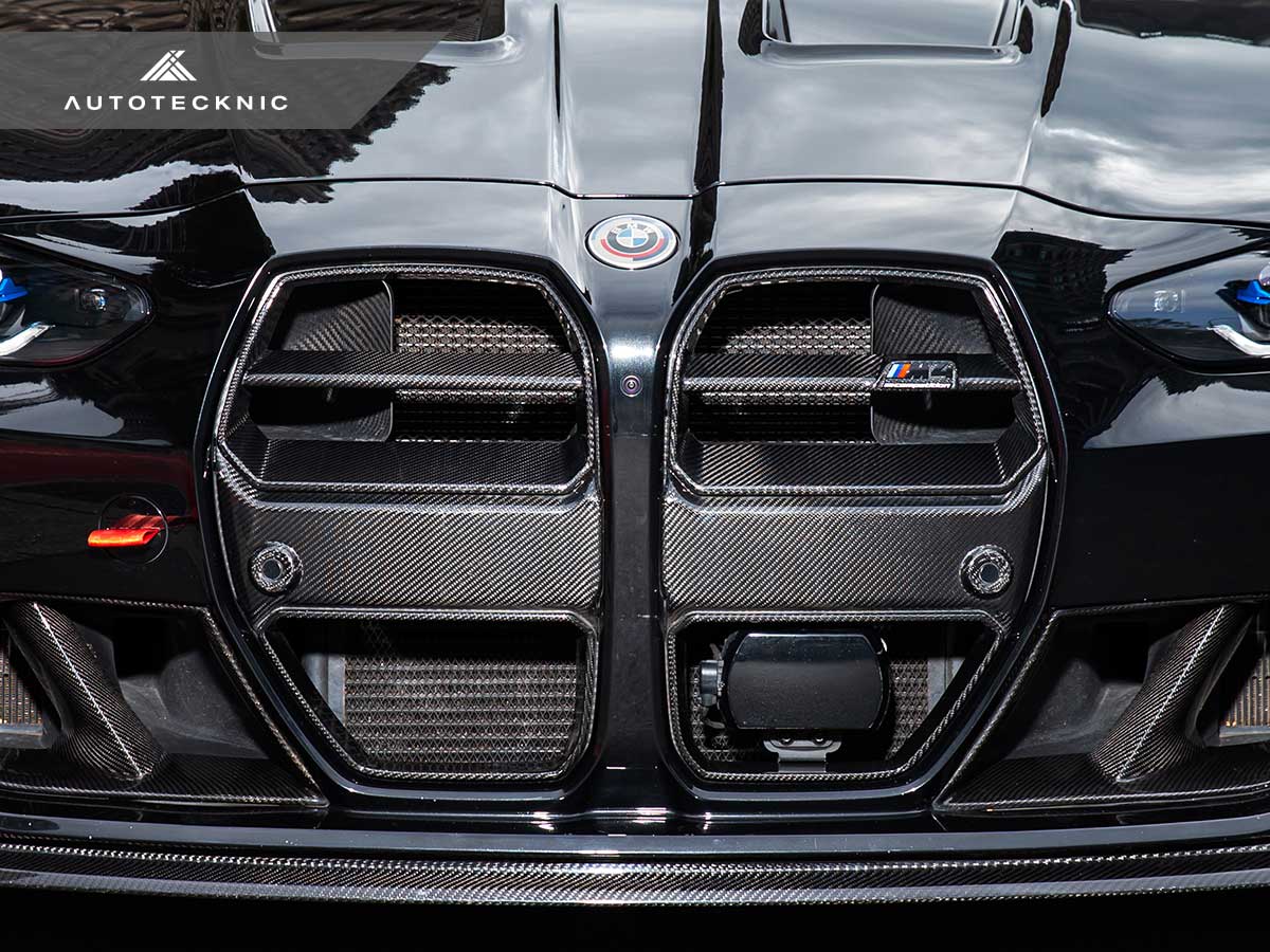 AutoTecknic Dry Carbon Intake Air Duct Set - G80 M3 | G82/ G83 M4 - Graveyard Performance