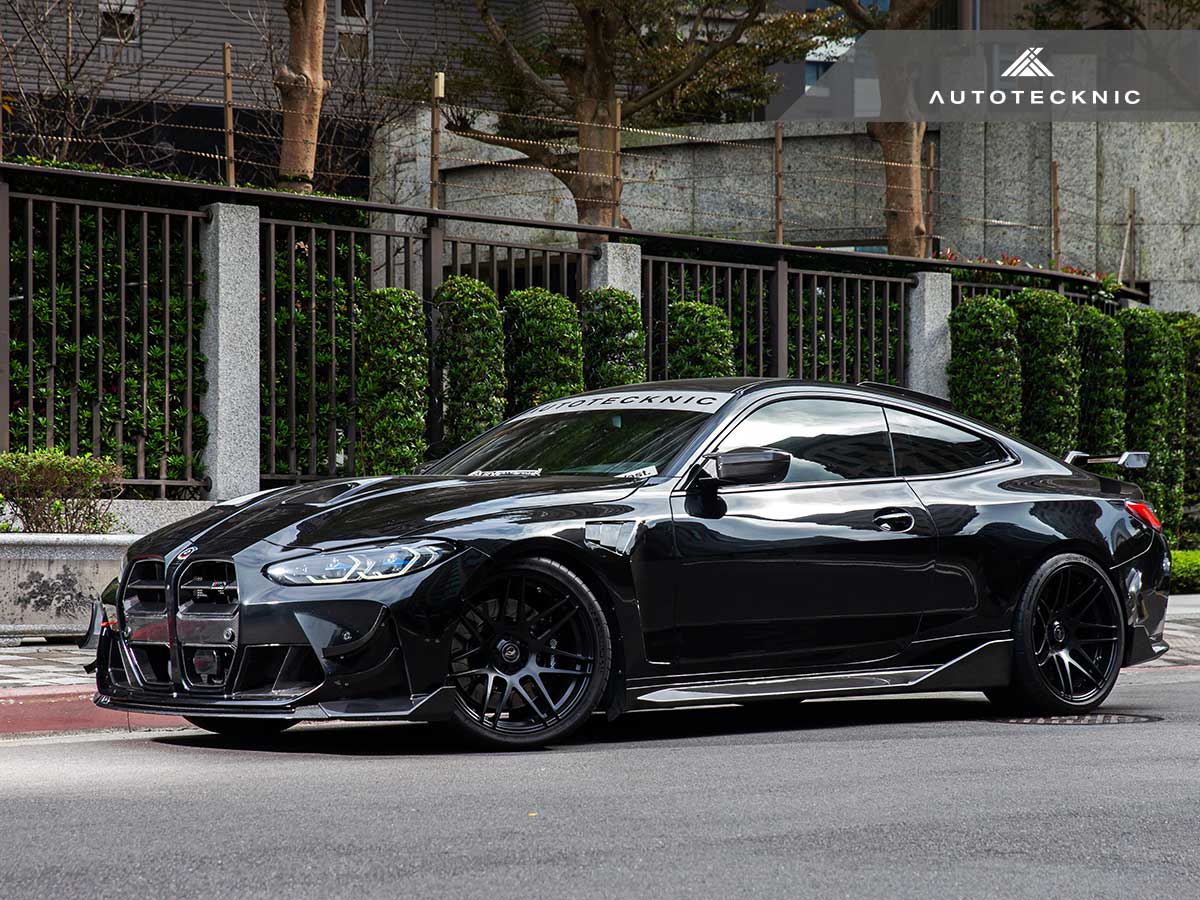 AutoTecknic Dry Carbon Corsa Front Aero Lip - G80 M3 | G82/ G83 M4 - Graveyard Performance