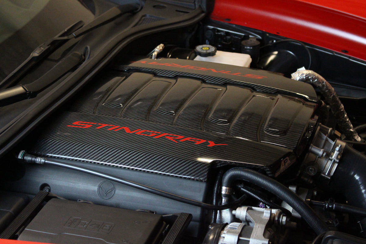APR Performance Carbon Fiber Chevrolet Corvette C7 Engine Cover Package