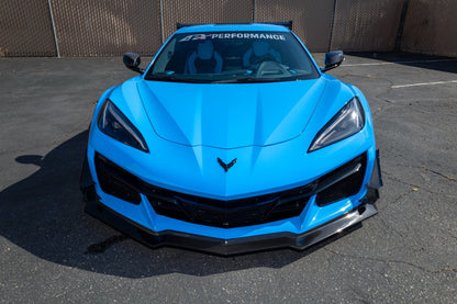 Carbon Fiber Front Splitter/ Airdam/ Lip Chevrolet Corvette C8 Z06, E Ray, ZR1, Grand Sport