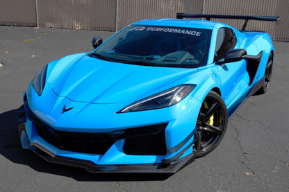 Carbon Fiber Front Splitter/ Airdam/ Lip Chevrolet Corvette C8 Z06, E Ray, ZR1, Grand Sport
