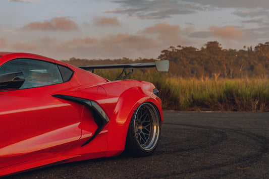 Street Hunter USA C8 Side Vents (Pair) - Graveyard Performance