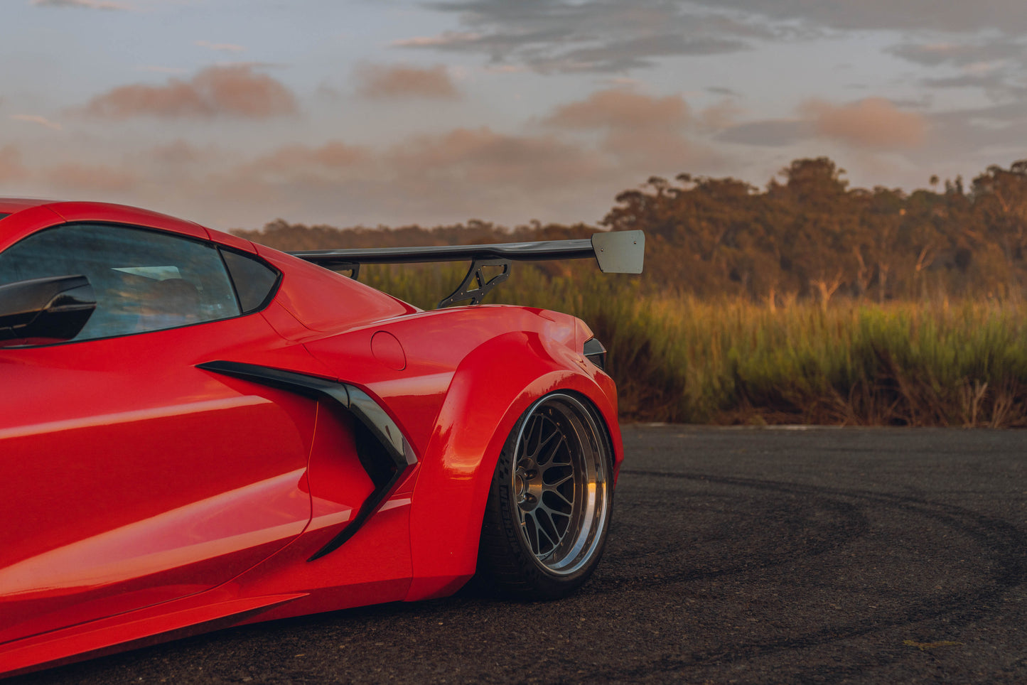 Street Hunter USA C8 Wide Body Kit - Graveyard Performance