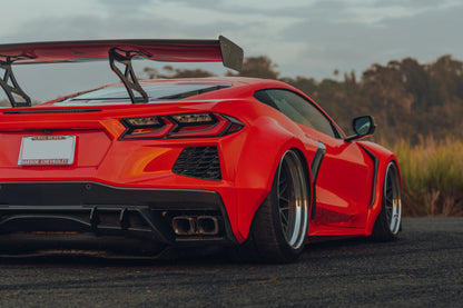 Street Hunter USA C8 Rear Diffuser - Graveyard Performance