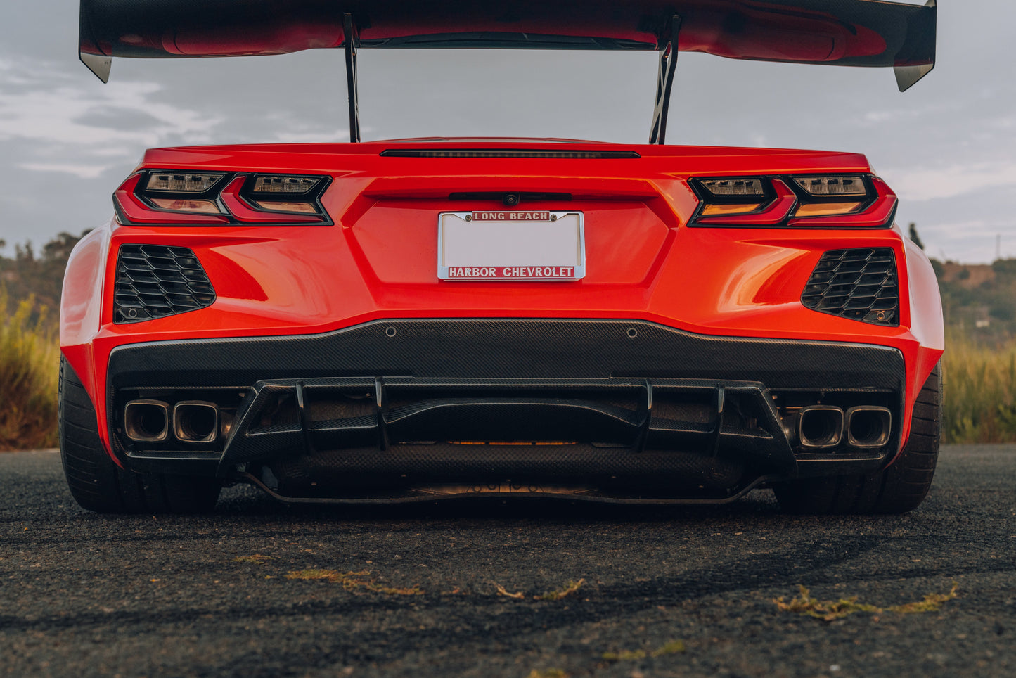 Street Hunter USA C8 Rear Diffuser - Graveyard Performance
