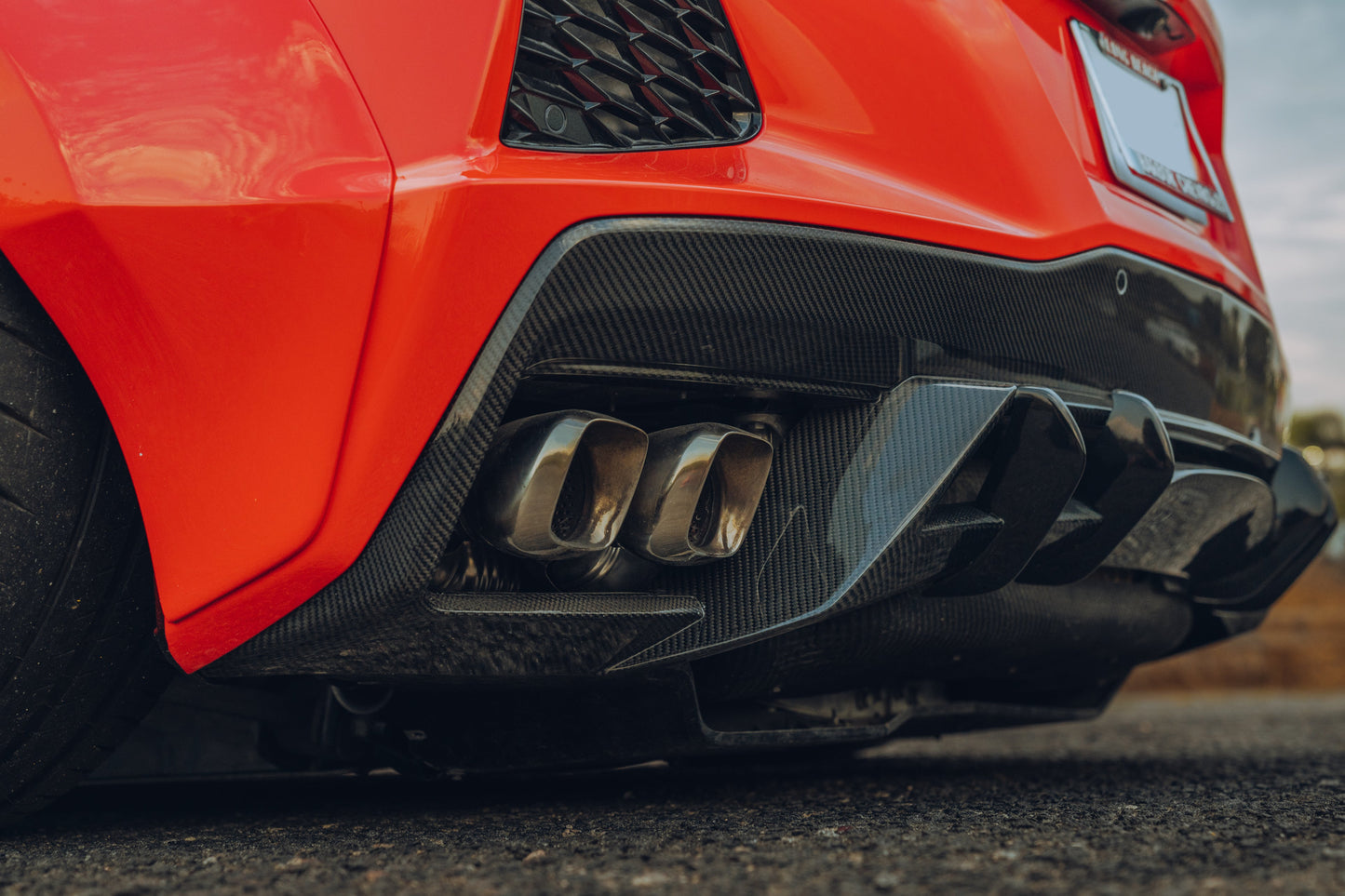 Street Hunter USA C8 Rear Diffuser - Graveyard Performance