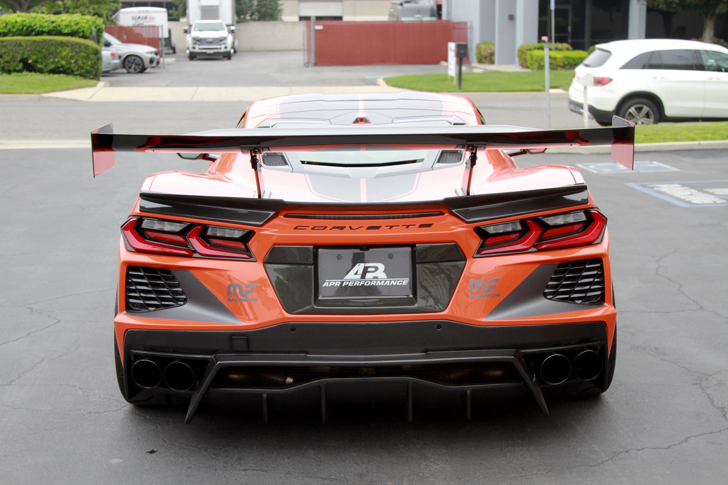 APR Performance Chevrolet Corvette C8 Carbon Fiber Rear Diffuser