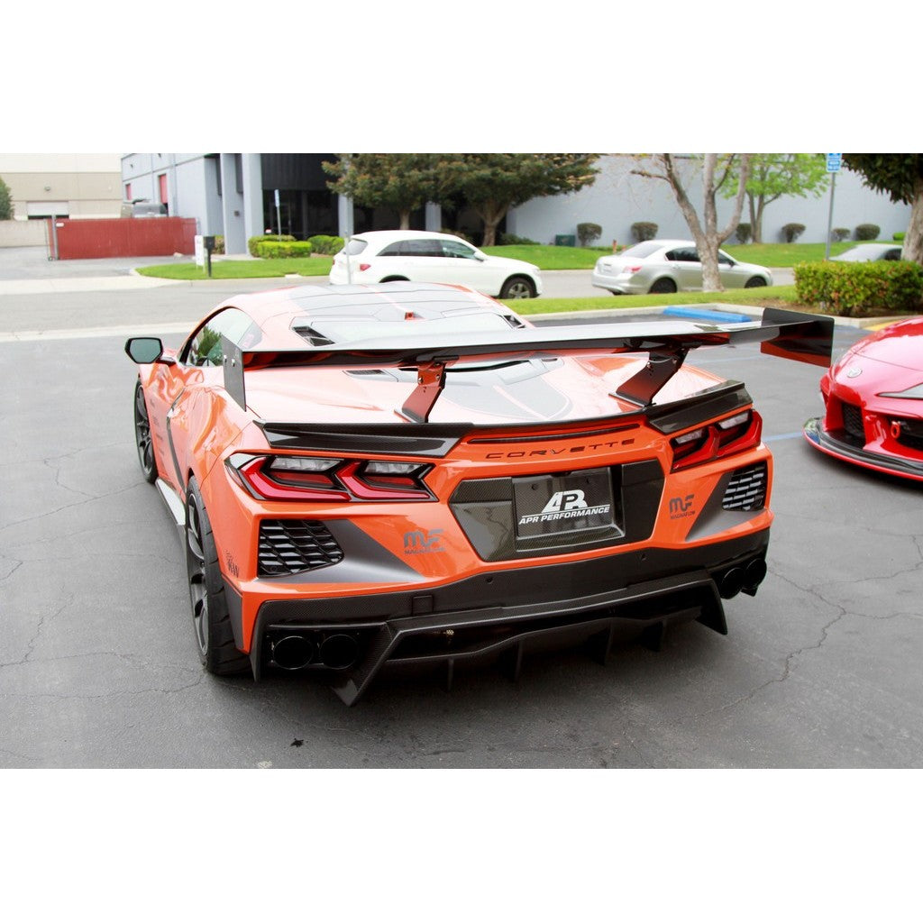 APR Performance Chevrolet Corvette C8 GTC500 Carbon Fiber Adjustable Wing