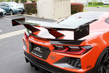 APR Performance Chevrolet Corvette C8 Carbon Fiber License Plate Backing
