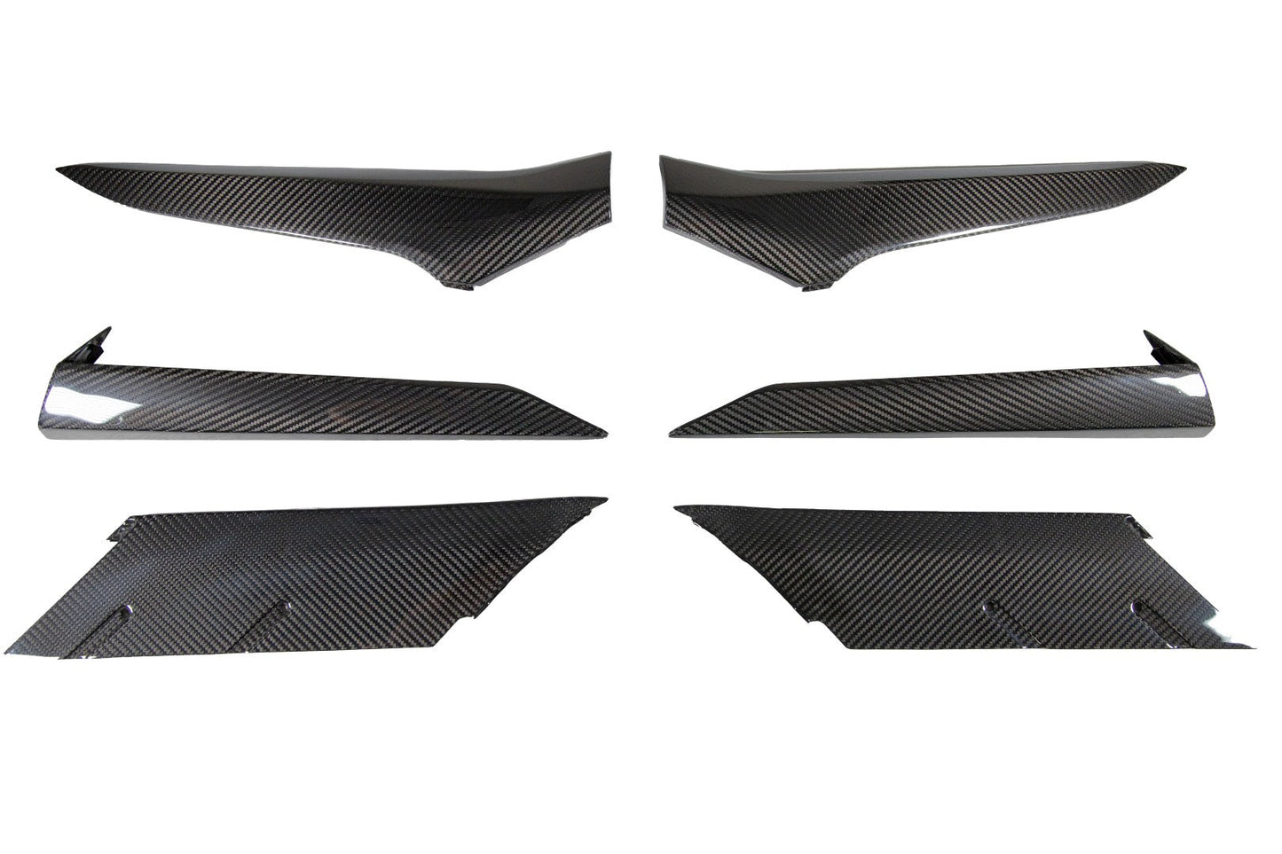 APR Performance Chevrolet Corvette C8 Z06 Carbon Fiber Door and Quarter Panel Trims Package