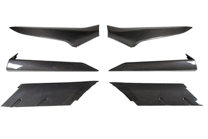 APR Performance Chevrolet Corvette C8 Z06 Carbon Fiber Door and Quarter Panel Trims Package