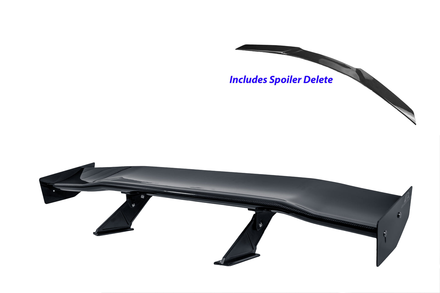 GTC-500 Carbon Fiber Adjustable Wing-Chevrolet Corvette C8 Z06