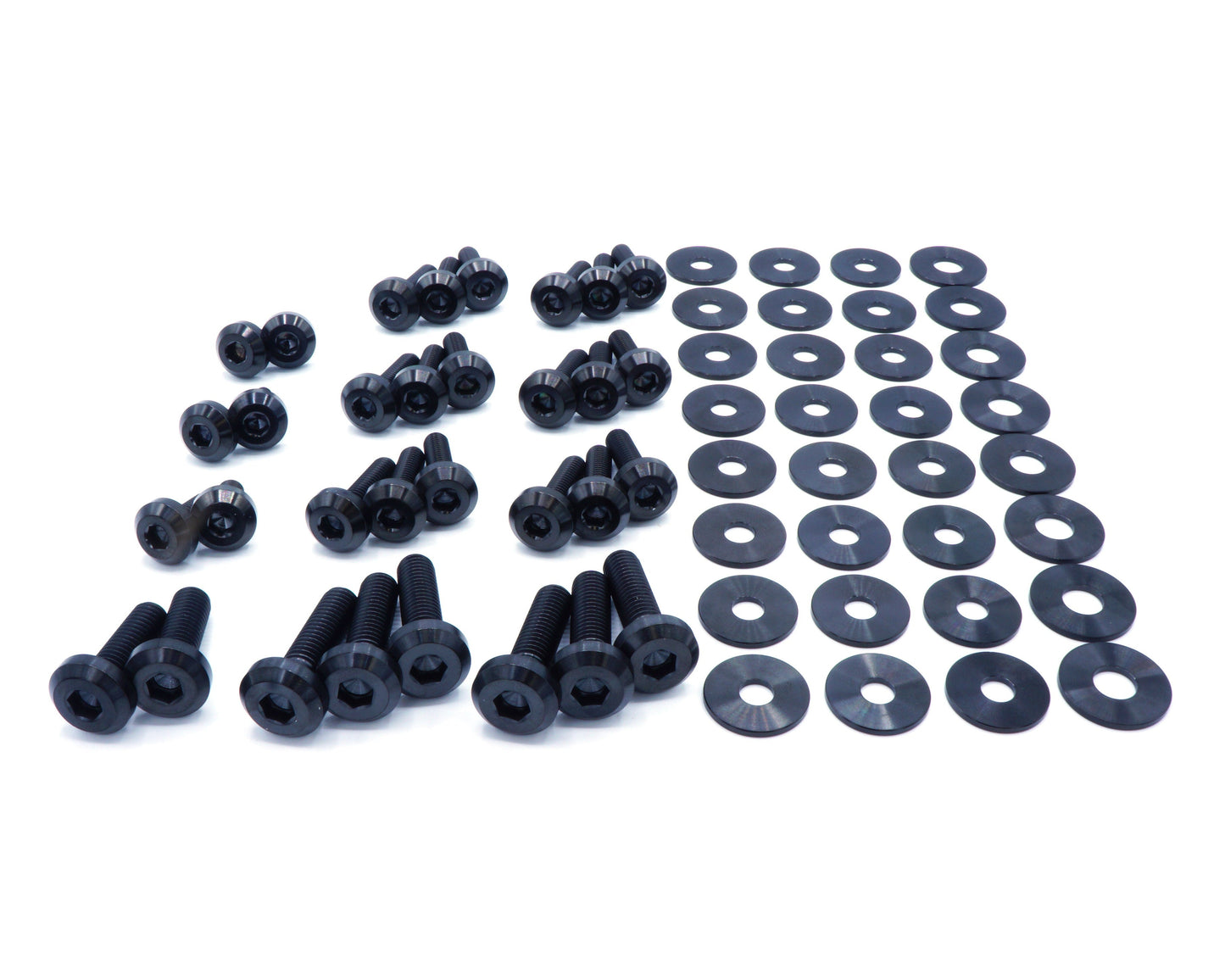 Stage 1 Titanium Hardware Engine Bay Kit - Chevrolet Camaro (2016-2024) - Graveyard Performance