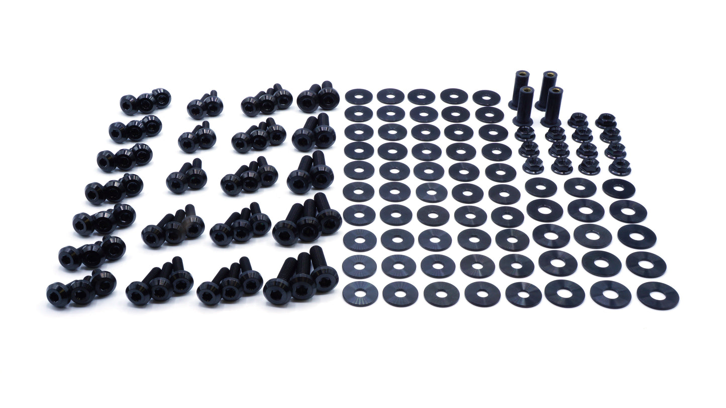 Stage 2 Titanium Hardware Engine Bay Kit - Chevrolet Camaro (2016-2024) - Graveyard Performance