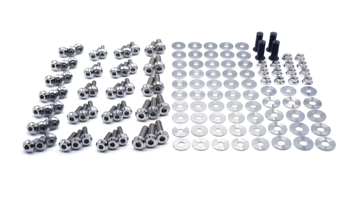 Stage 2 Titanium Hardware Engine Bay Kit - Chevrolet Camaro (2016-2024) - Graveyard Performance
