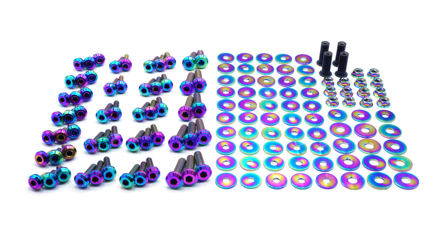 Stage 2 Titanium Hardware Engine Bay Kit - Chevrolet Camaro (2016-2024) - Graveyard Performance