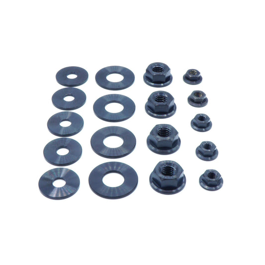 Titanium Hardware Vented Hood Kit - Chevrolet Camaro (2019-2024) - Graveyard Performance
