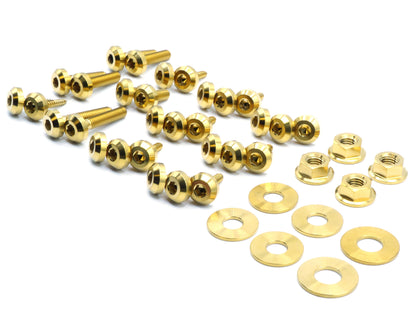 Titanium Hardware Trunk Kit - Chevrolet Corvette C6 (2005-2013)