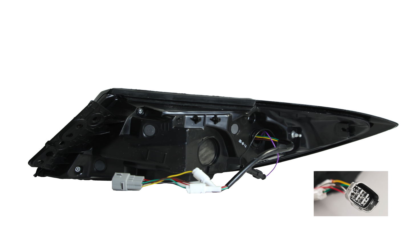 OLM Raiden LED Taillights (Smoke Lens/Red Bar) - 2022+ GR86 / BRZ