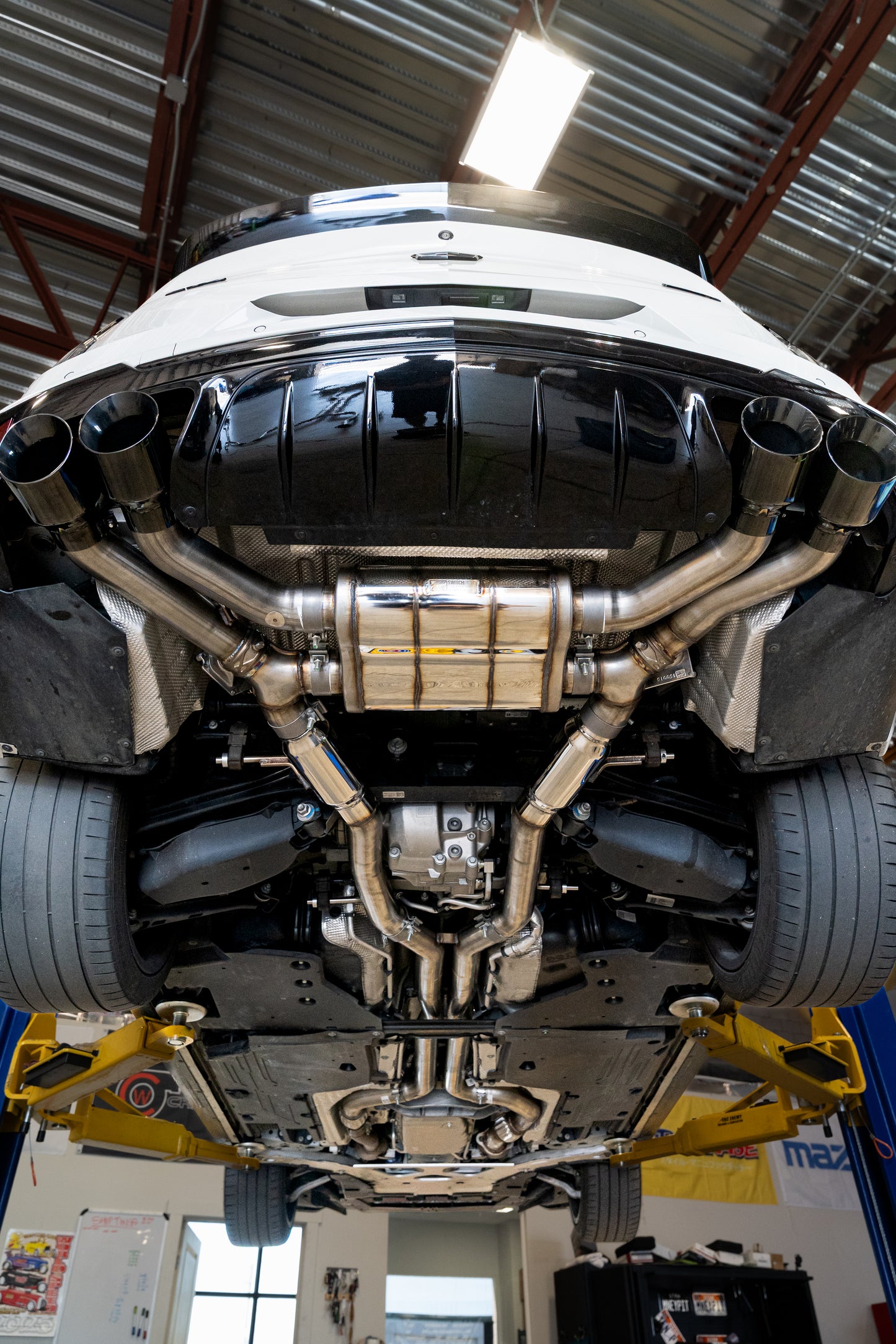 AWE Tuning SwitchPath Catback Exhaust - CT4-V Blackwing