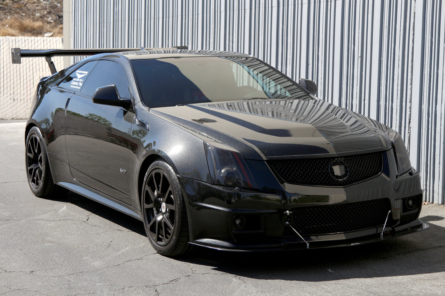 APR Performance Cadillac CTS-V Coupe GTC500 Carbon Fiber Adjustable Wing 2011-2015
