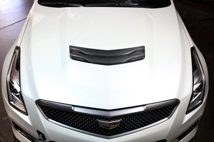APR Performance Cadillac ATS-V Carbon Fiber Hood Vent 2016-2019