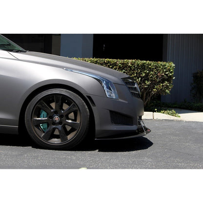 Cadillac ATS Sedan Carbon Fiber Front Wind Splitter 2012-2019