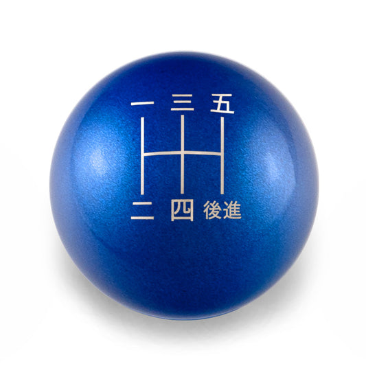 Billetworkz Weighted Shift Knob - 5-Speed Japanese Engraving for Subaru - Graveyard Performance