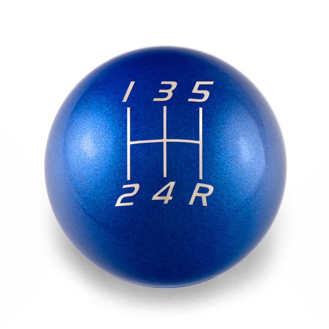 Billetworkz Weighted Shift Knob - 5-Speed Velocity Engraving for Subaru - Graveyard Performance