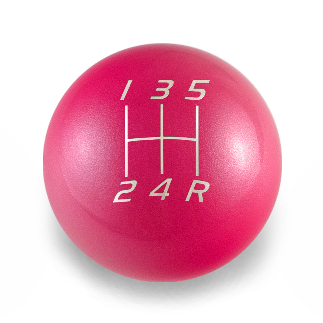 Billetworkz Weighted Shift Knob - 5-Speed Velocity Engraving for Subaru - Graveyard Performance