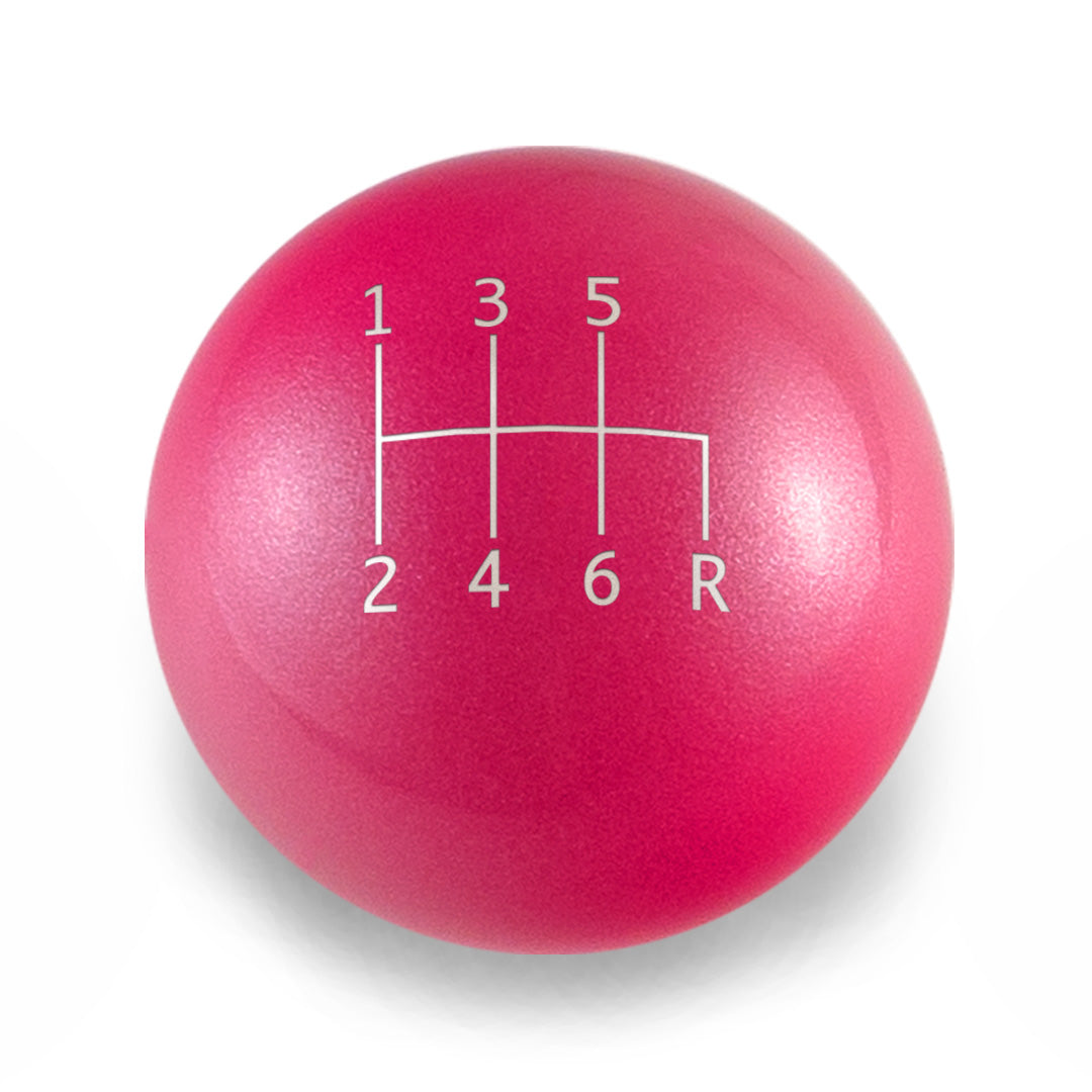 Billetworkz Weighted Shift Knob - 6-Speed Standard Engraving for Subaru